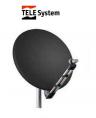 Parabola Telesystem Profi Line 80cm AL - šedá